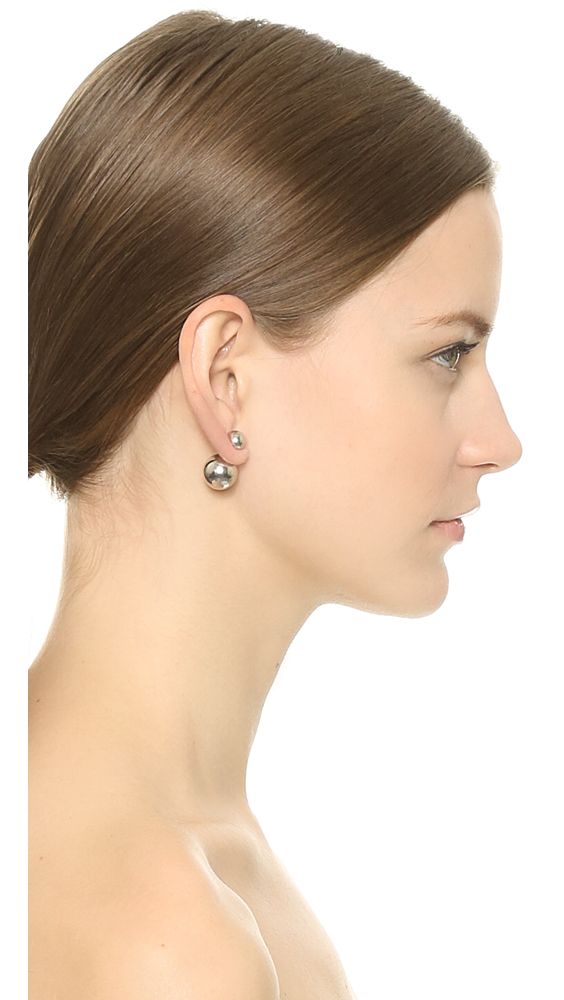 Fake Dior tribal earrings 