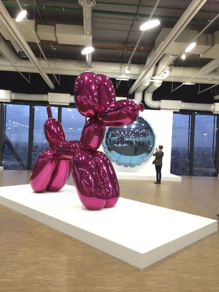 Jeff Koons Centre Pompidou