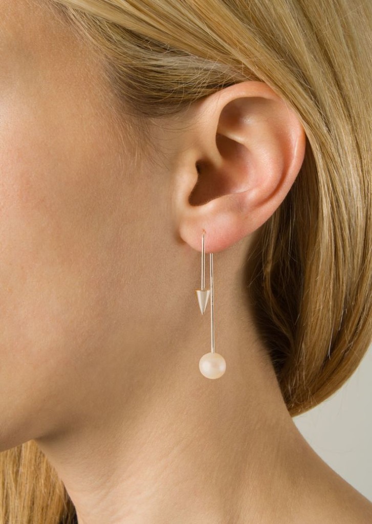 Dior earrings tribal