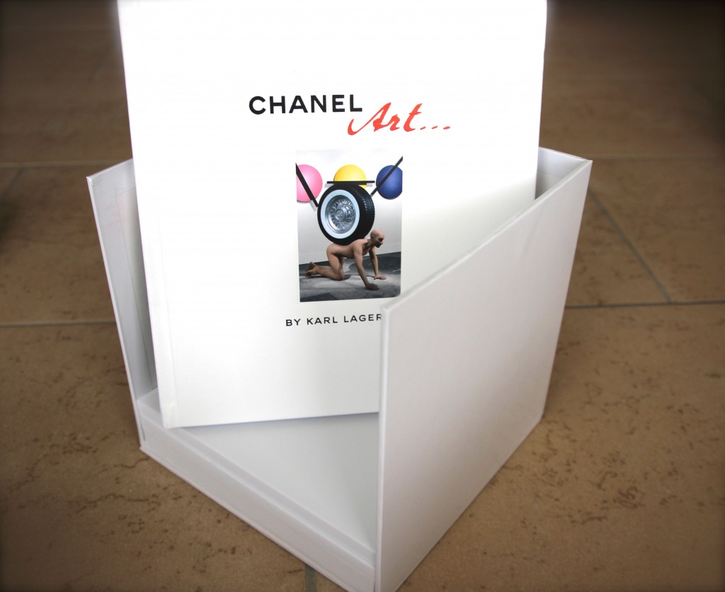 Chanel again …! A look inside the Chanel art book.